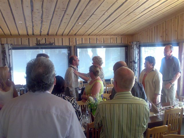 Arvi Ojanperä on kauden 2009-2010 Tornion klubin presidentti